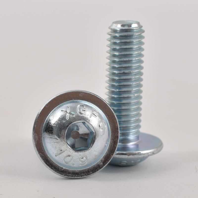 Galvanized Hex Socket Button Head Screws With Collar
