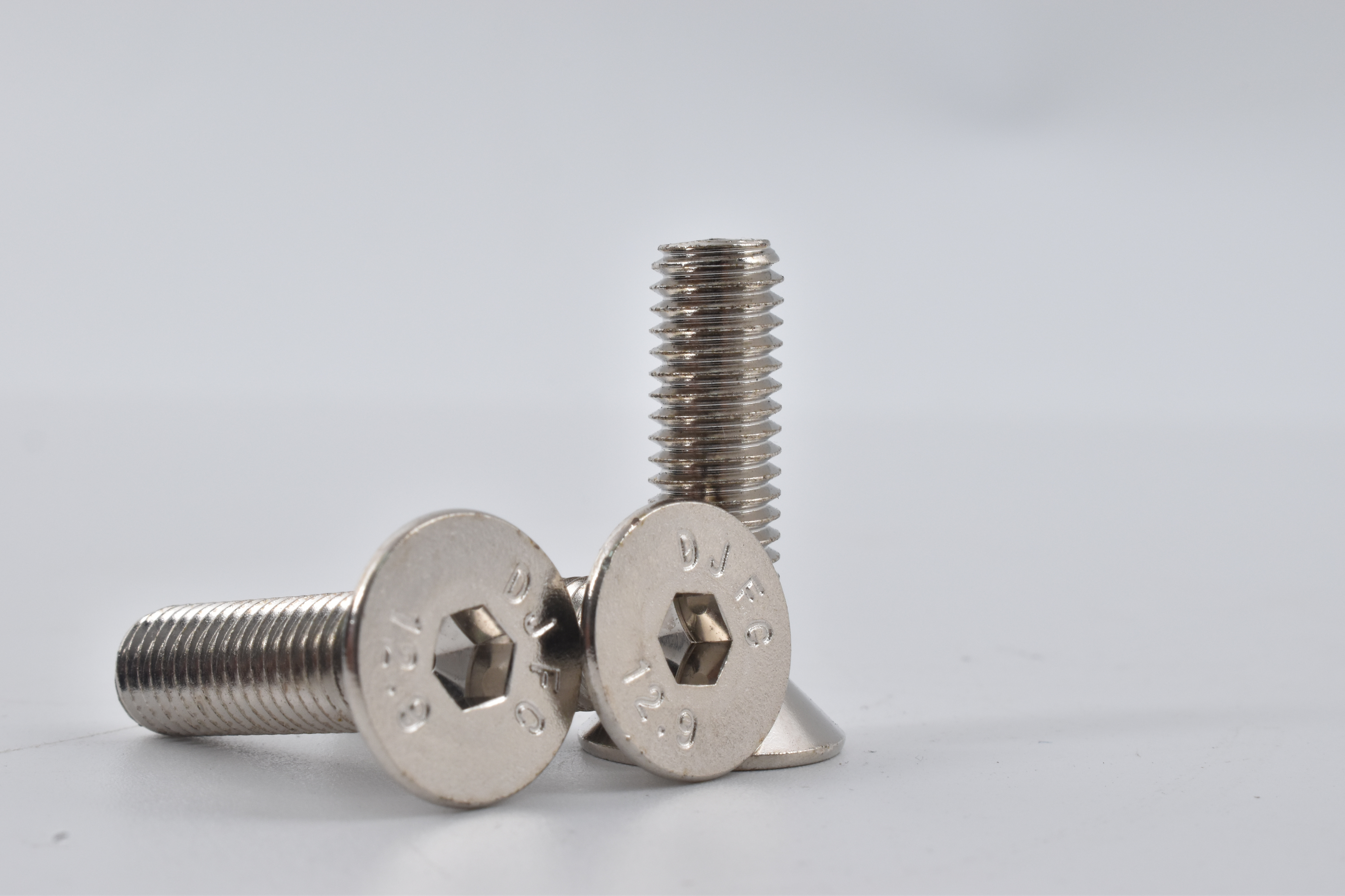 Nickel-plated Hex Socket Countersunk Head Cap Screws