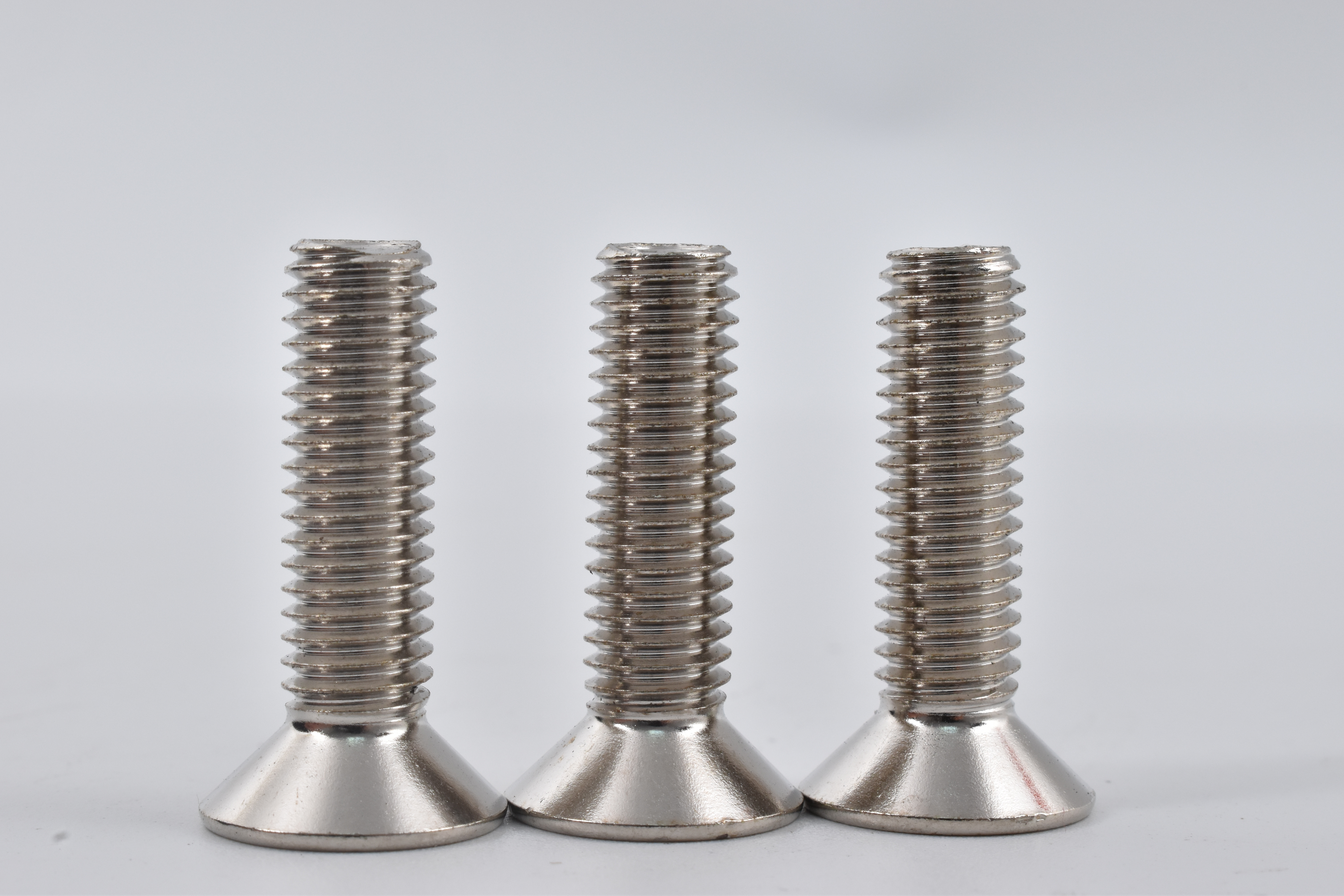 Nickel-plated Hex Socket Countersunk Head Cap Screws