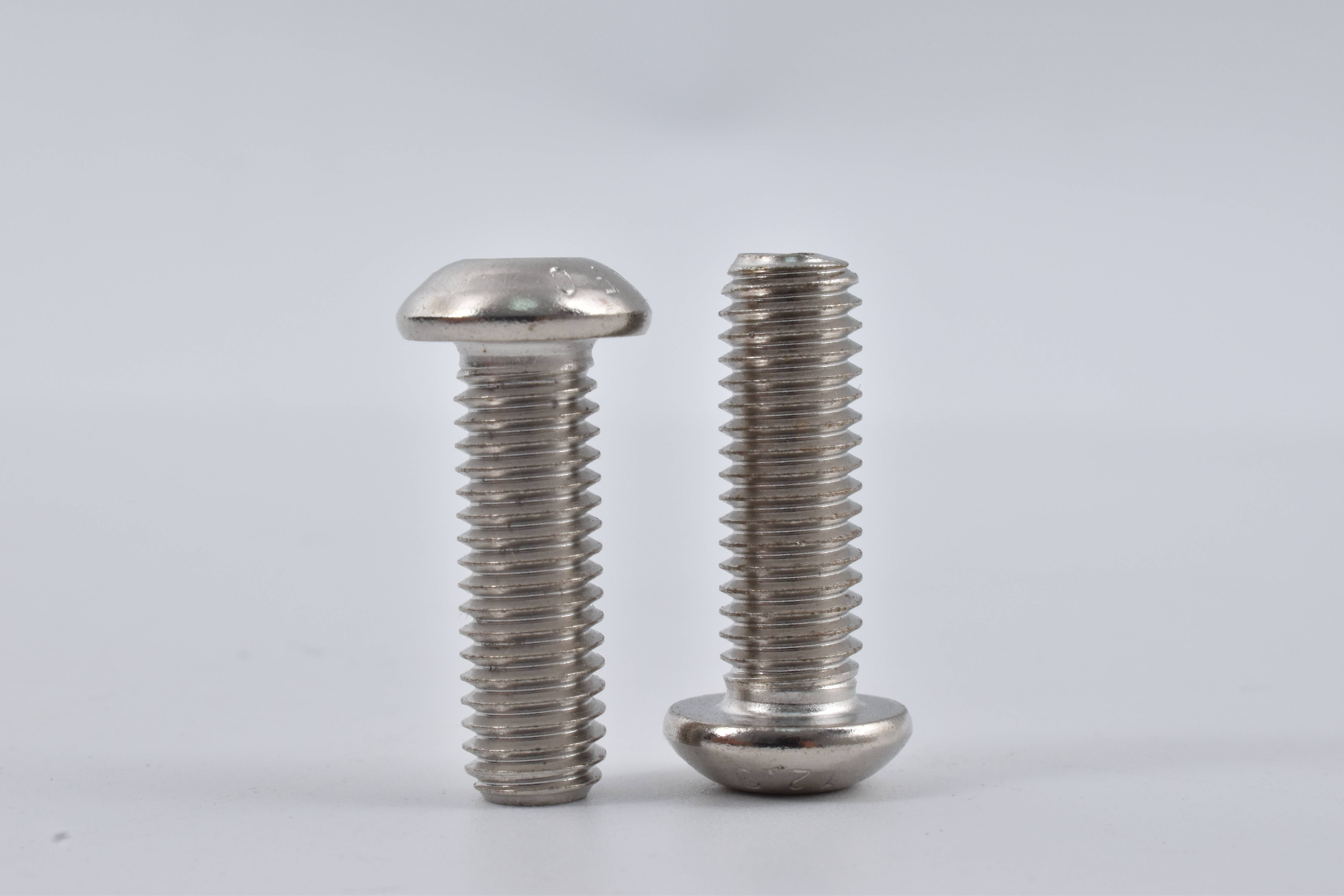 Nickel-plated Hex Socket Button Head Screws
