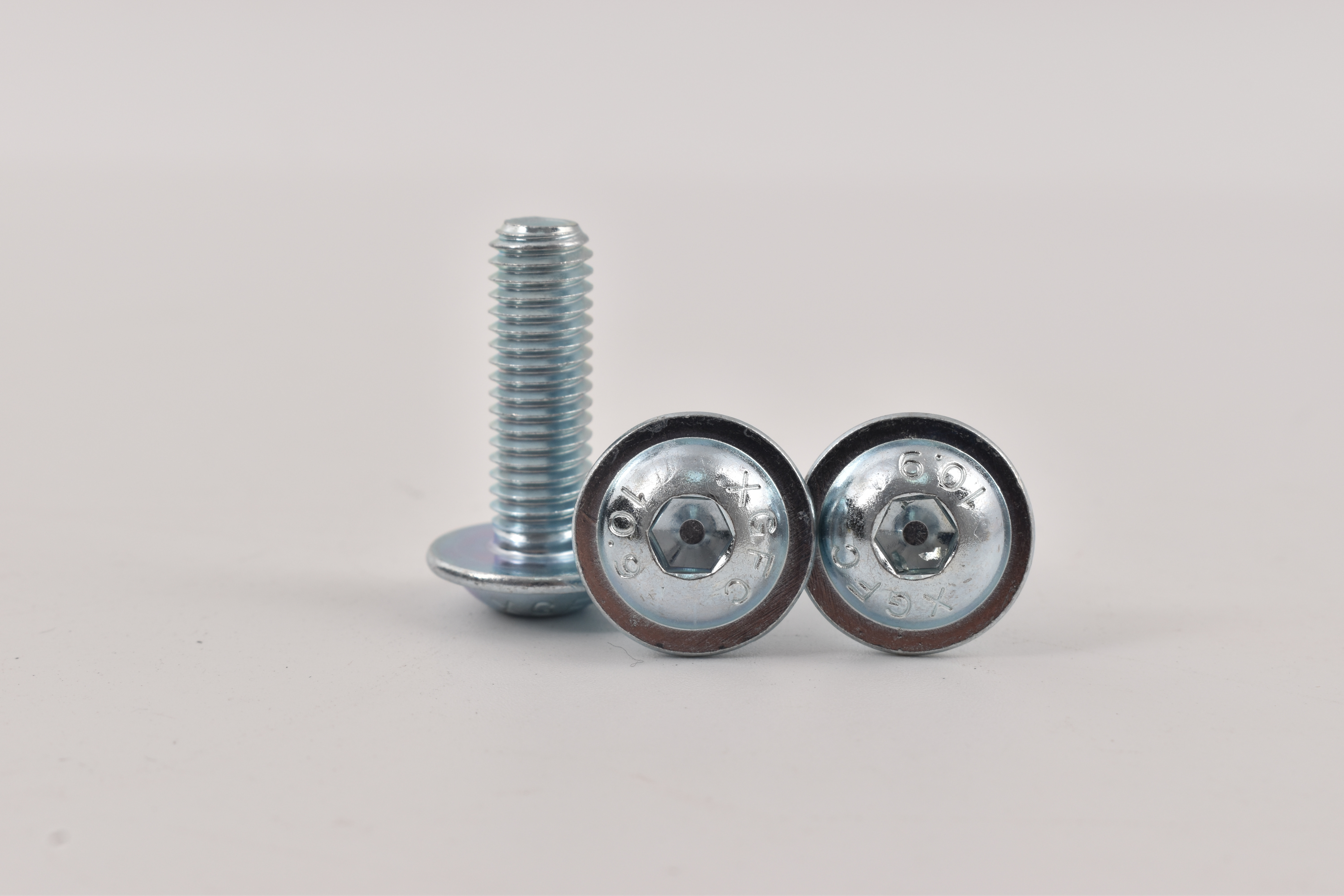 Galvanized Hex Socket Button Head Screws With Collar