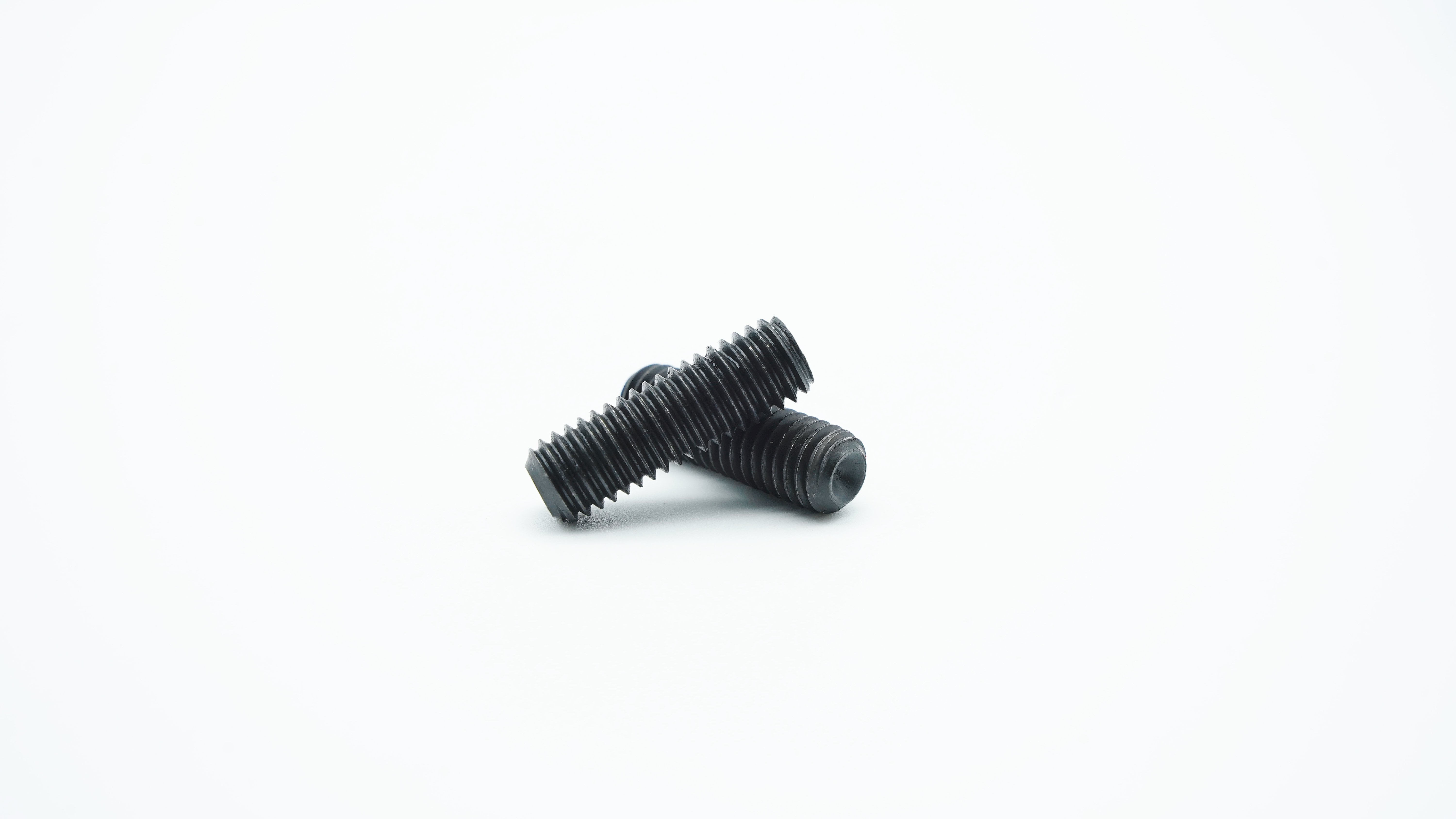 Black Oxide Hex Socket Set Screws with Cup Point