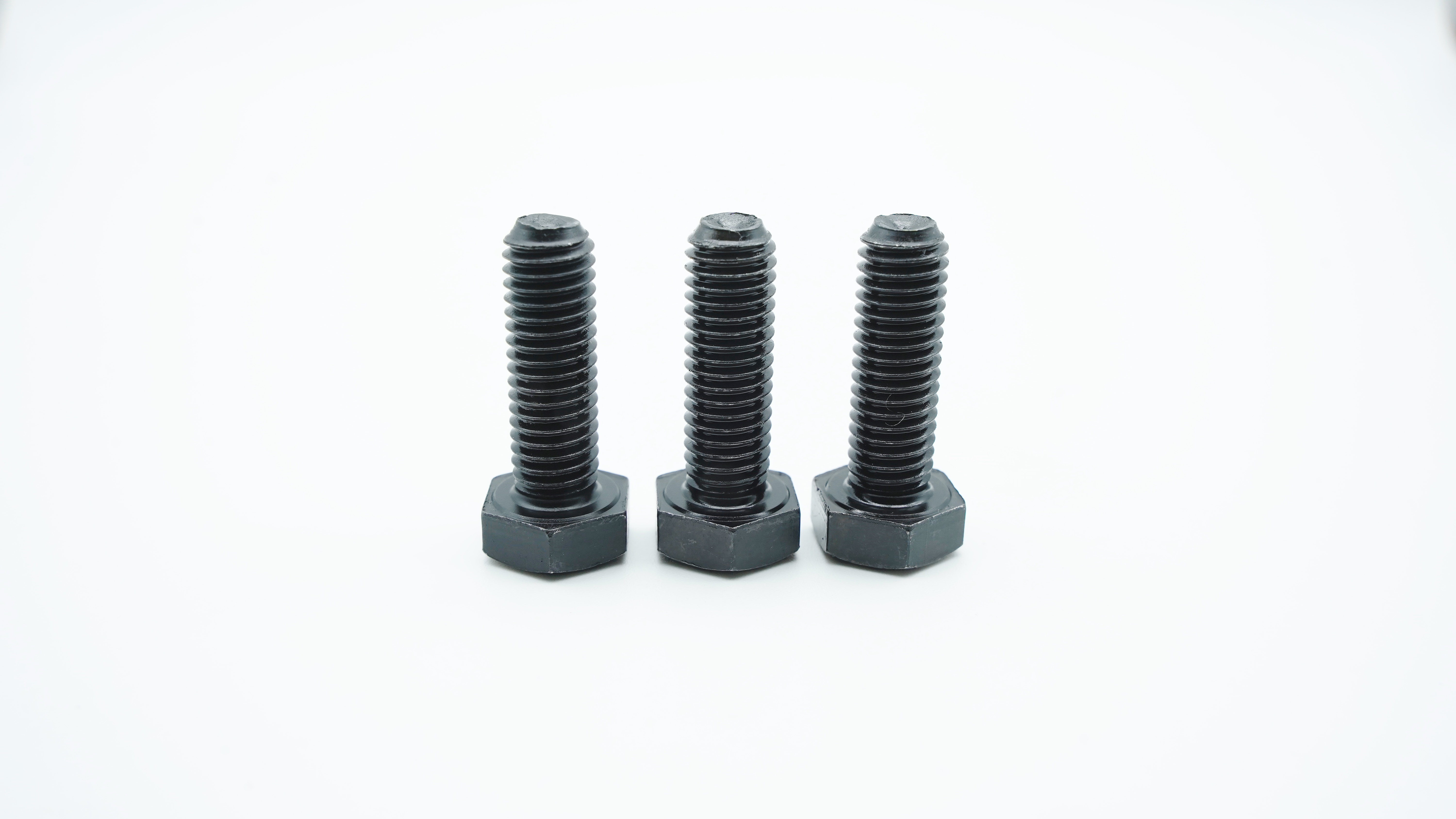 Black Oxide Hex Head Bolts