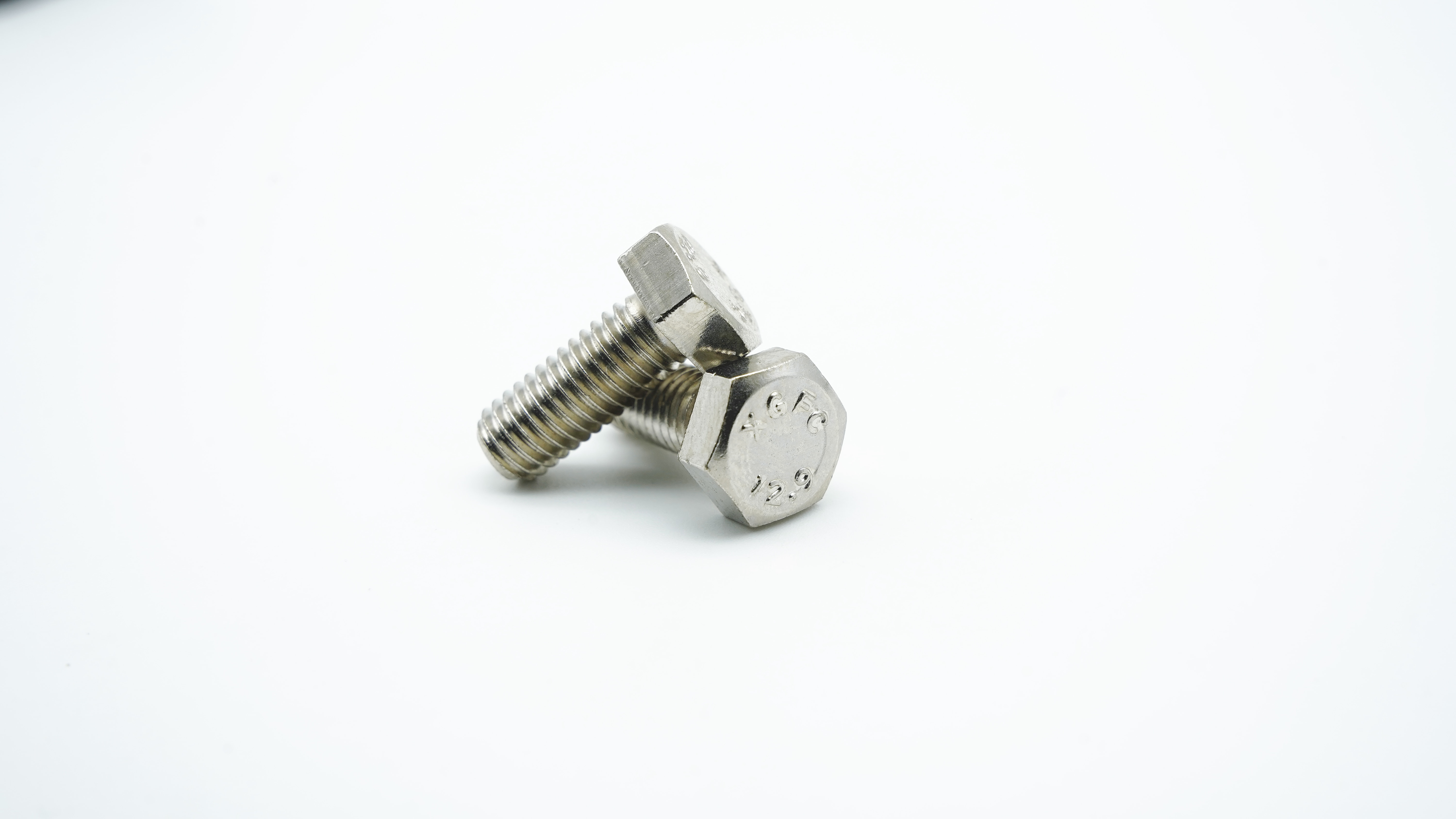 Nickel-plated Hex Head Bolts