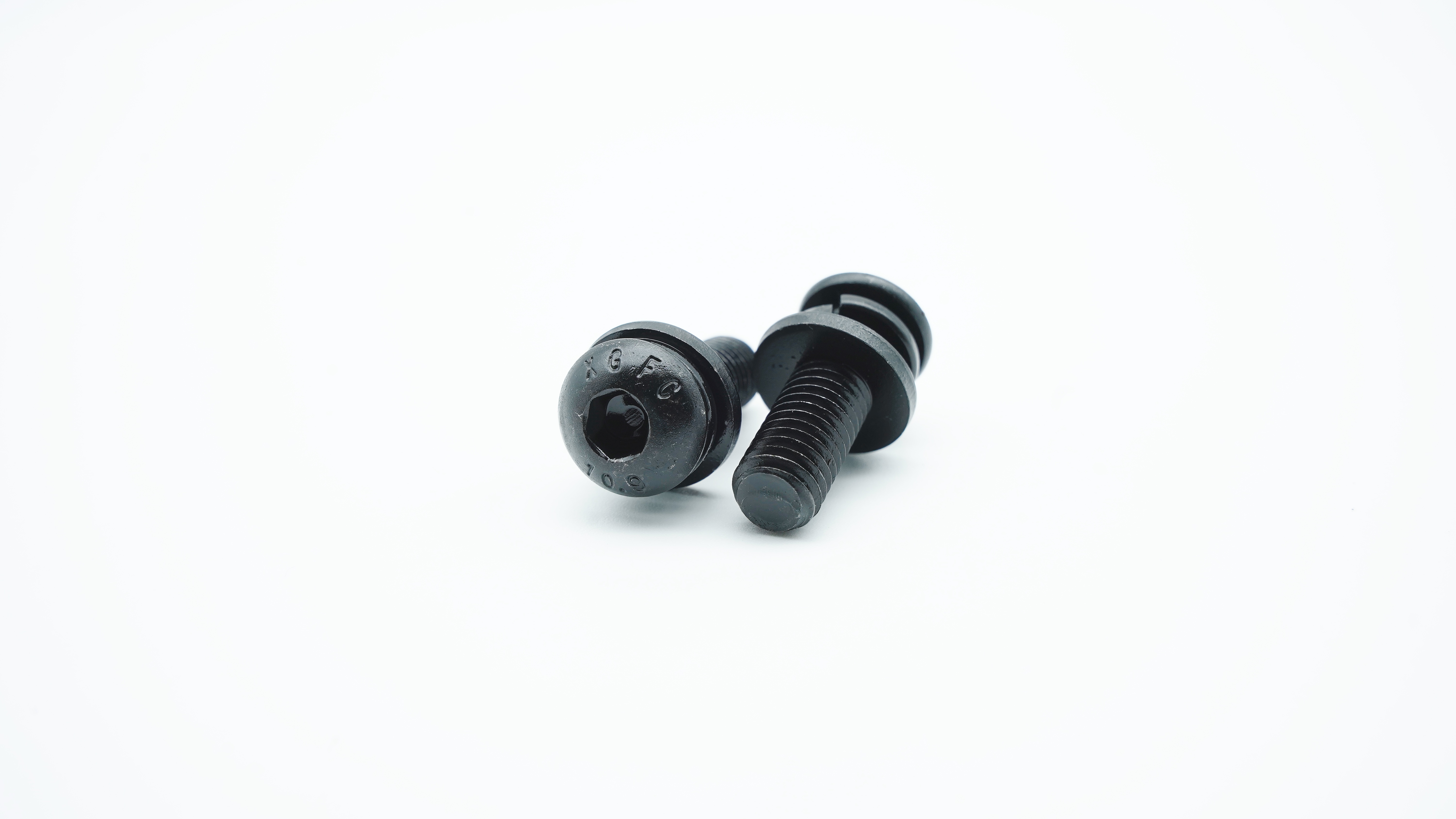 Black oxide Hex Socket Button Head Combination Screws