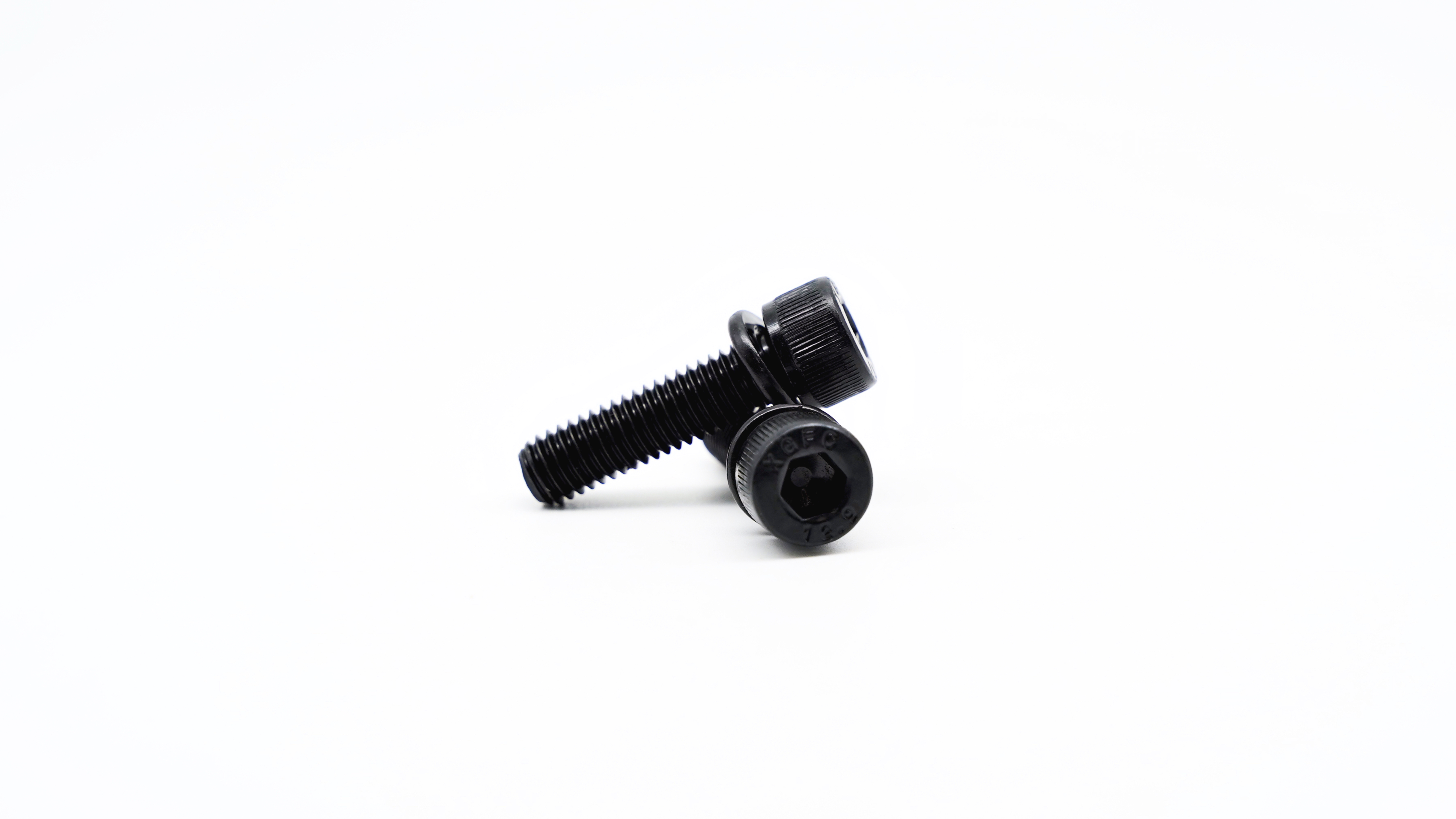 Black oxide Hex Socket Head Cap Screws with Spring Washer