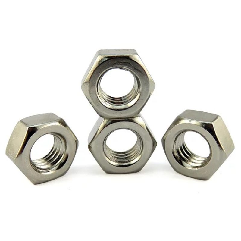 Nickel-plated Hex Nuts