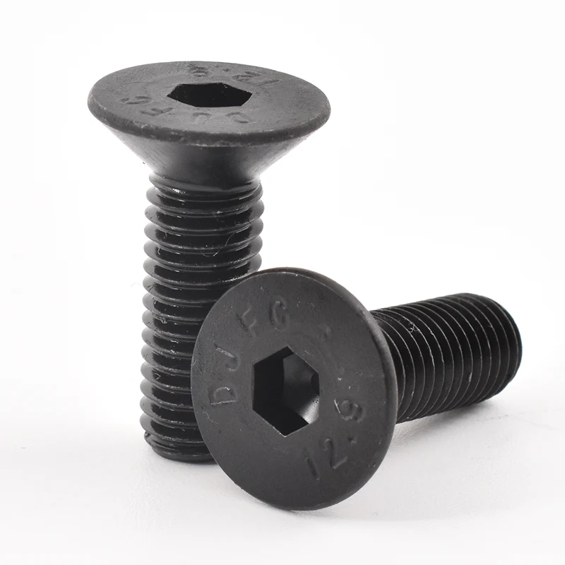 Black Oxide Hex Socket Countersunk Head Cap Screws