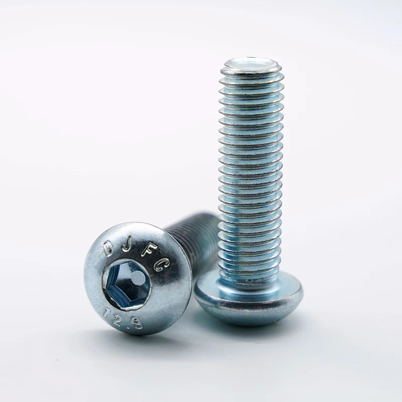 Grade 12.9 Galvanized Hex Socket Button Head Screws