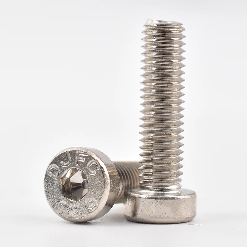 Nickel-plated Hex Socket Thin Head Cap Screws